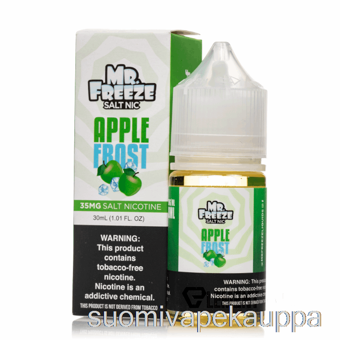 Vape Suomi Apple Frost - Mr Pakastesuolat - 30ml 35mg